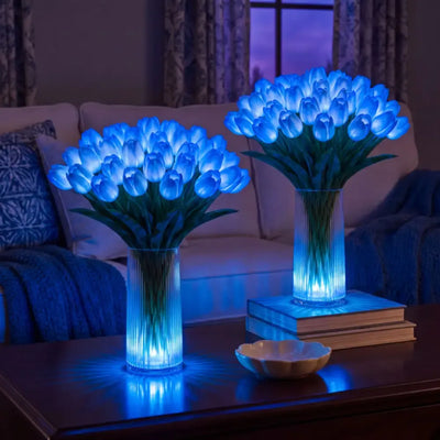 Glowing Tulip Light Bouquet