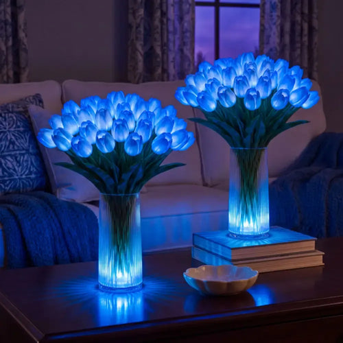 Glowing Tulip Light Bouquet