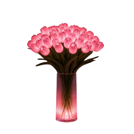 Glowing Tulip Light Bouquet